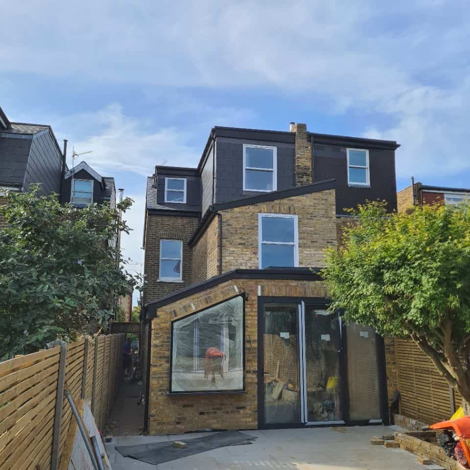 Double storey extension London